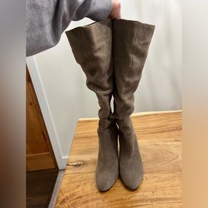 Slouchy Leather Boots